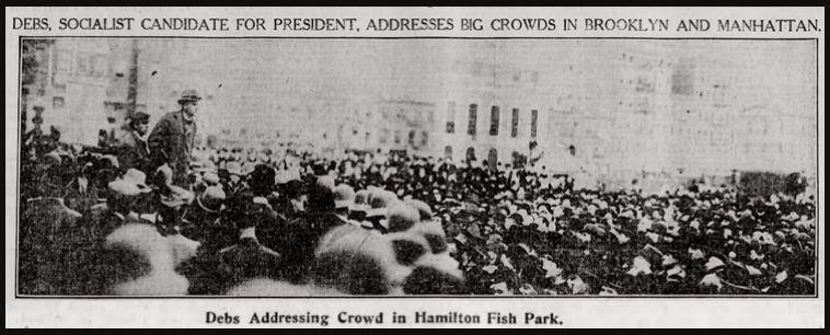 EVD, NYC Hamilton Fish Park Oct 13, Brk Dly Egl p21, Oct 14, 1908