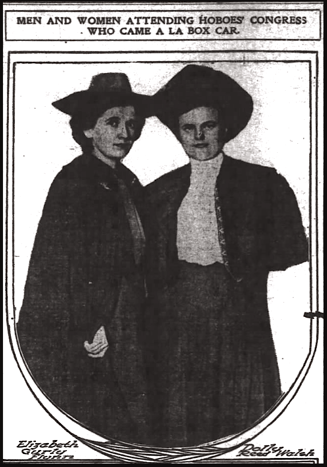 IWWC, EGF n Dolly Reed Walsh, Chicago Itr Ocn p3, Sept 30, 1908