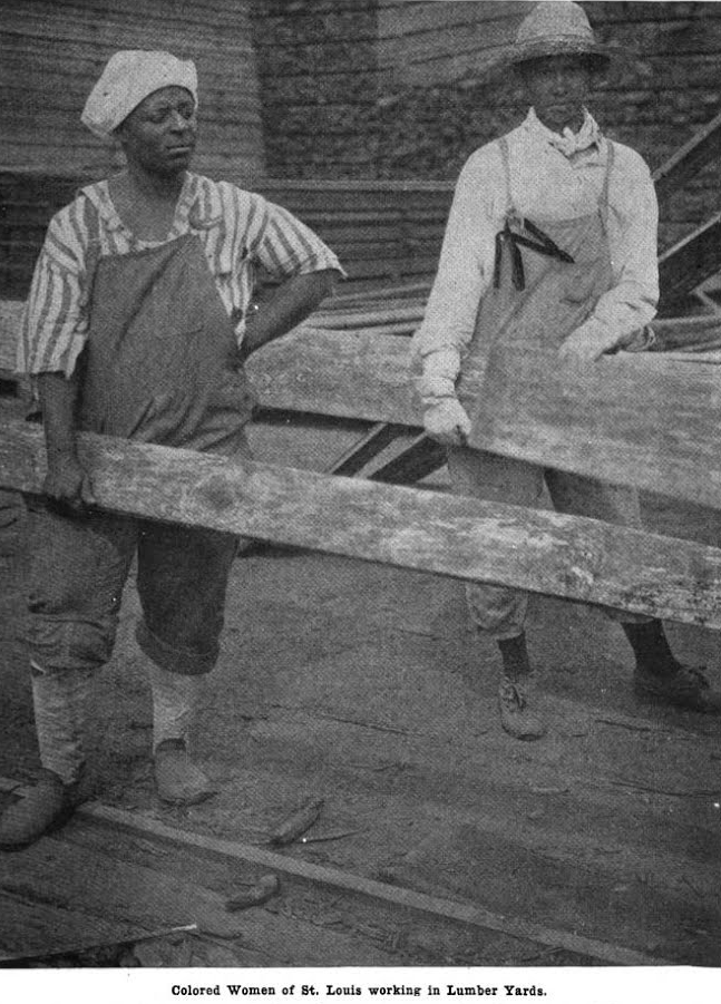 AA Women Workers Lumber, The Crisis, Nov 1918