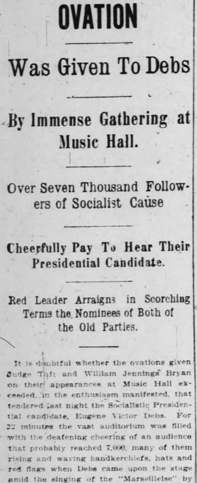 EVD Red Special Cincinnati Oct 20, Cnc Enq p8, Oct 21, 1908