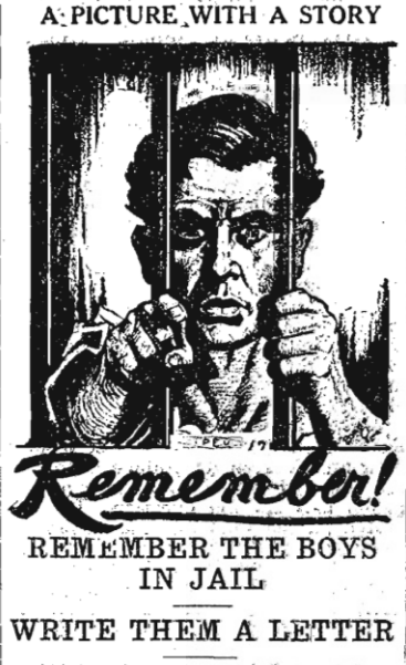 WWIR IWW Remember the Boys in Jail, OH Sc p3, Aug 21, 1918