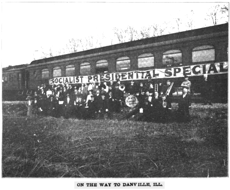 EVD Red Special to Danville IL, ISR -410, Dec 1908
