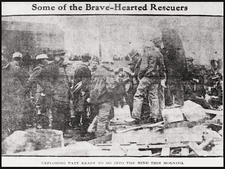Marianna PA Mine Disaster, Brave-Hearted Rescuers, Ptt Prs p2, Nov 30, 1908