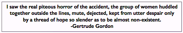 Quote Gertrude Gorden re Women Waiting Marianna MnDs, Ptt Prs p1, Nov 29, 1908