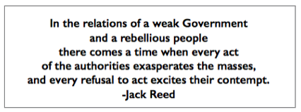 Quote John Reed, Rebellious People, Ten Days, 1919