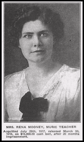 Rena Mooney, Music Teacher, Shall Mooney Hang by Minor, bf Nov 1918