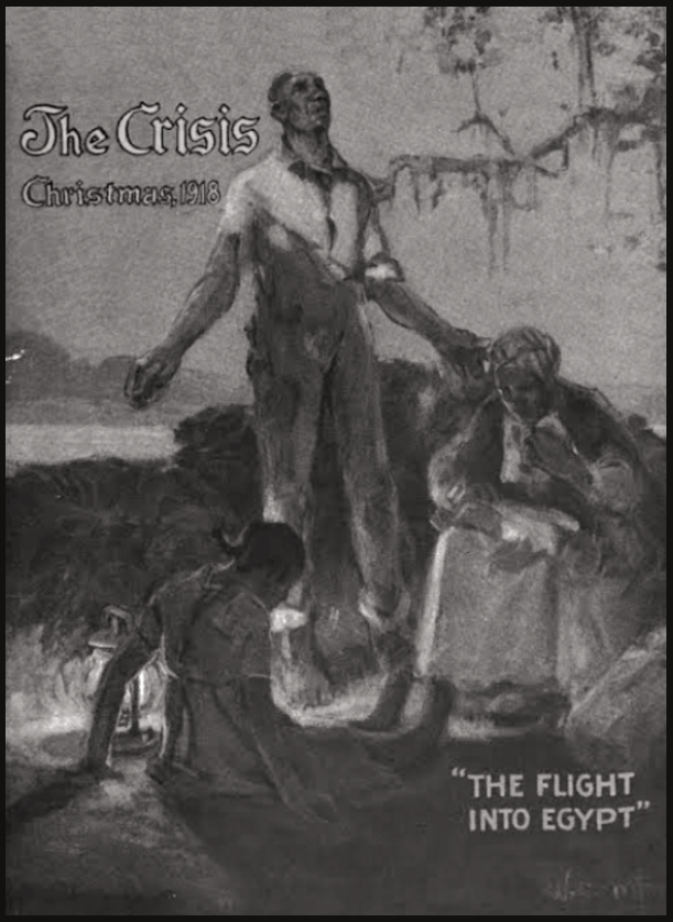 The Crisis, Flight into Egypt by William E. Scott, Dec 1918