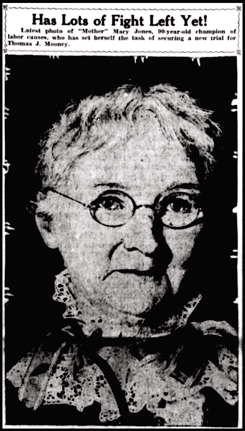 Mother Jones, Stt Str p1, Dec 27, 1918