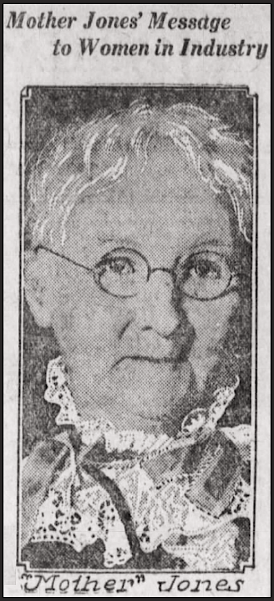Mother Jones to Women in Industry, Eve Ns Hburg PA p2, Jan 6, 1919