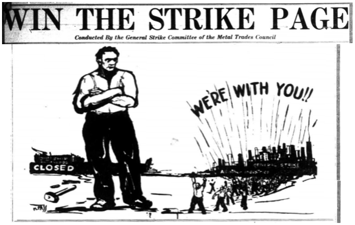 Seattle General Strike, Metal Trades Council, SUR p3, Feb 4, 1919