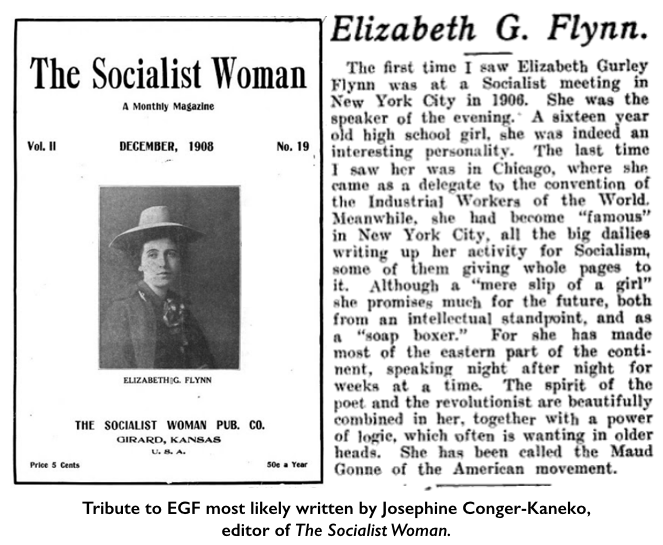 EGF, The Socialist Woman, Dec 1908