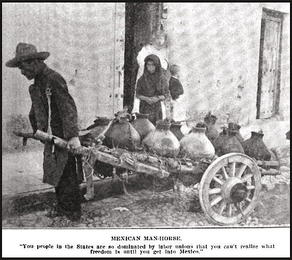 Mex Peonage, Man Horse, ISR p647, Mar 1909