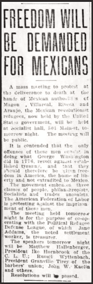 Mex Rev, Mass Mtg Protest, edt, Evl IN Prs p3, Mar 20, 1909