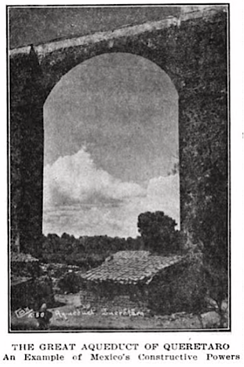 Mex Rev, Diaz Prison by Murray, Aqueduct, ISR p738, ISR Apr 1909