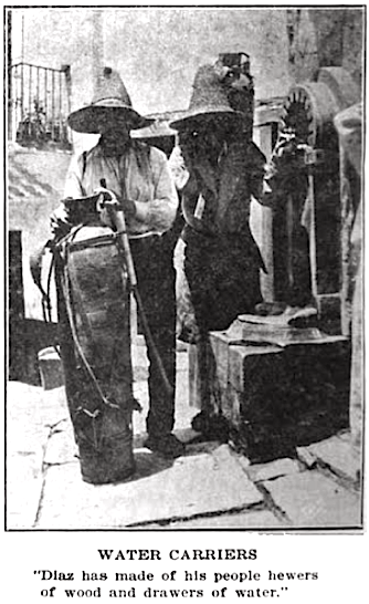 Mex Rev, Diaz Prison by Murray, Water Carriers, ISR p744, ISR Apr 1909
