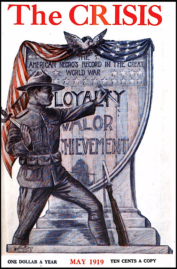 Cover The Crisis, Returning Soldiers DuBois, May 1919
