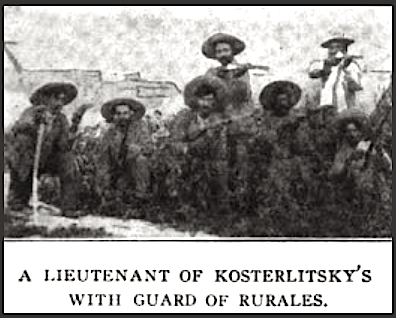 Guard of Rurales, ISR p355, May 1909