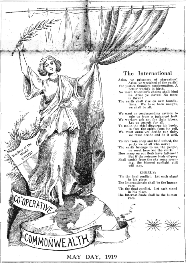 May Day, Commonwealth, OH Sc p1, Apr 23, 1919