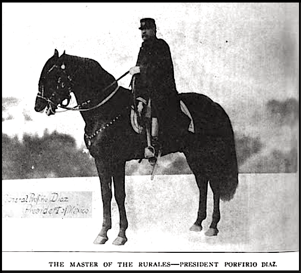 Porfirio Diaz, ISR p354, May 1909