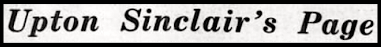 Upton Sinclair Page, AtR p4, May 10, 1919