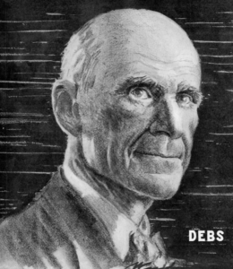 Eugene Victor Debs, EVD, crpd, Liberator, May 1919