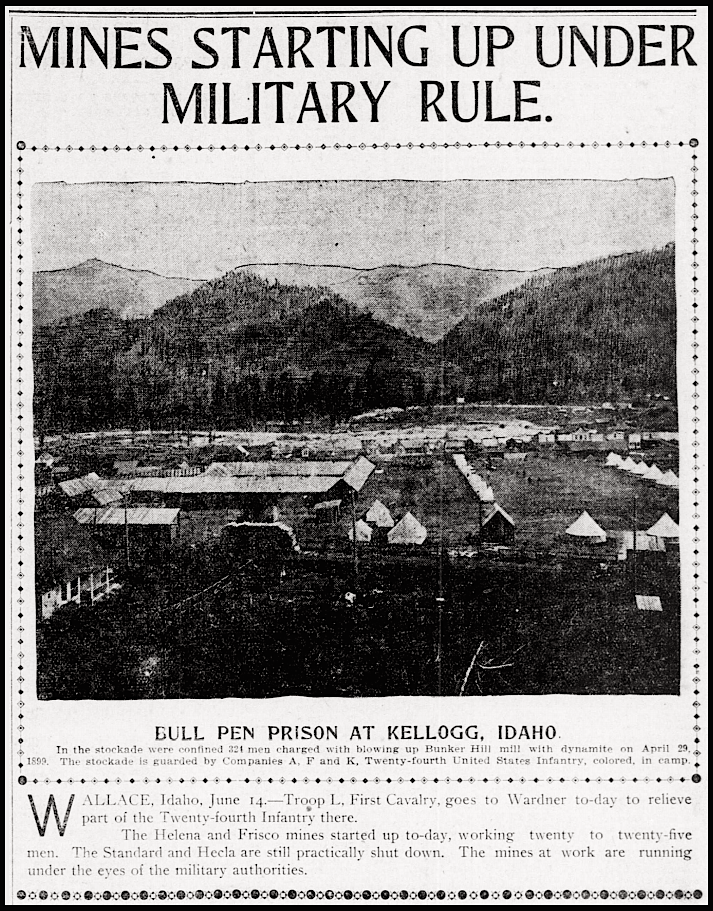Idaho Bullpen Kellogg Wardner, SF Call p1, June 15, 1899