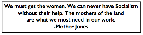 Quote Mother Jones, Women Socialism, AtR p3, June 12, 1909