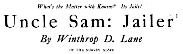 IWW KS, Uncle Sam Jailer by WD Lane, Survey p806, Sept 6, 1919