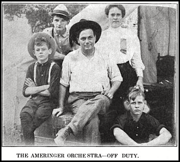 OK Socialist Encampment, Ameringers, ISR p279, Sept 1909