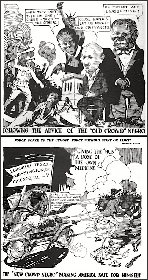 Remedy for Race Riots, Self Defense, Messenger p16, p17, Sept 1919