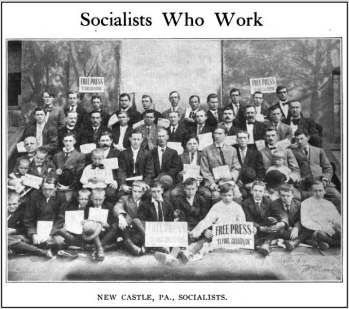 Socialists of New Castle PA, ISR p374, Oct 1919