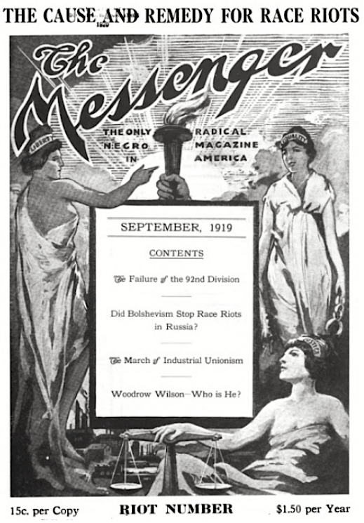 The Messenger Riot Number, Sept 1919