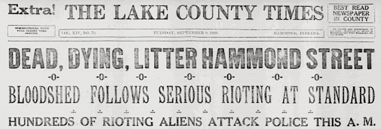 WNF, Hammond IN Dead Litter Street, Lake Co Tx p1, Sept 9, 1919
