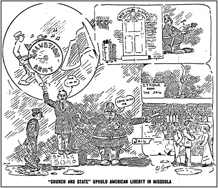 CRTN Missoula FSF, Church n State, IW p1, Oct 7, 1909