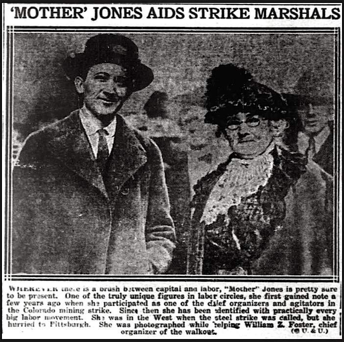 GSS Mother Jones, WZF, NY Dly Ns p2, Oct 1, 1919