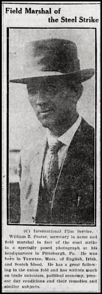 GSS William Z Foster, Binghamton Prs n Ldr, p11, Oct 1, 1919