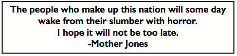 Quote Mother Jones, Wake fr Slumber, AtR p2, Oct 23, 1909