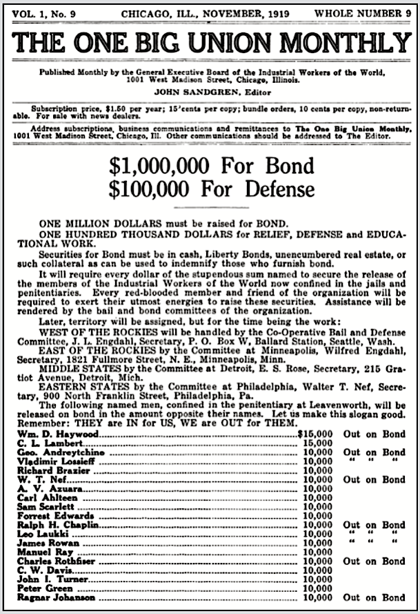IWW Bond for Chg Class War Prisoners 1, OBU p5, Nove 1919