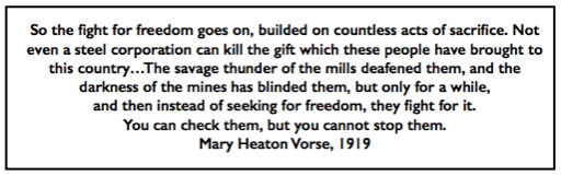 Quote MHV Immigrants Fight for Freedom, Quarry Jr p2, Nov 1, 1919