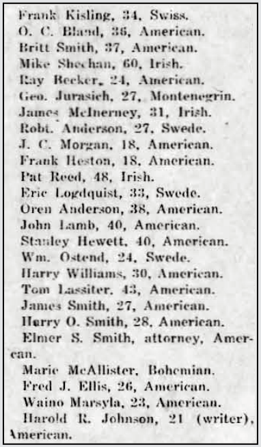 Centralia, Twenty Five Arrested, New Sol p6, Dec 13, 1919