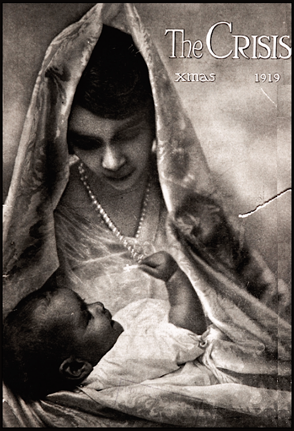 Christmas Cover, Mother n Child, The Crisis Dec 1919