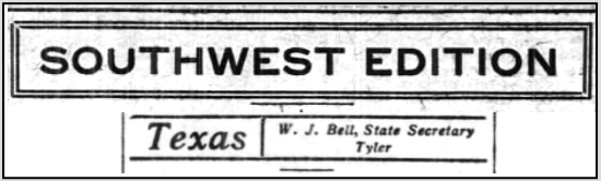 SW Edition, Texas, AtR p3, Dec 11, 1909