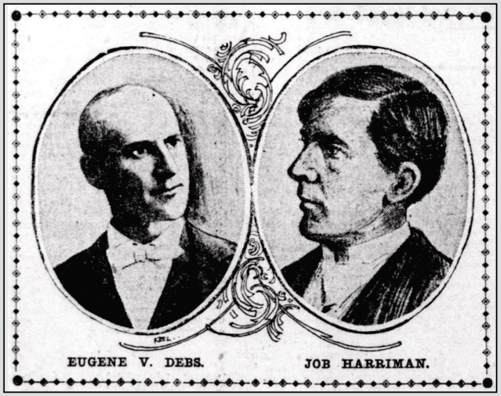 SDP Campaign, EVD n Job Harriman, SF Call p2, Mar 9, 1900