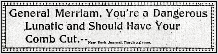Wardner ID Bullpen HdLn, Gen Merriam Lunatic, AtR p2, Apr 14, 1910