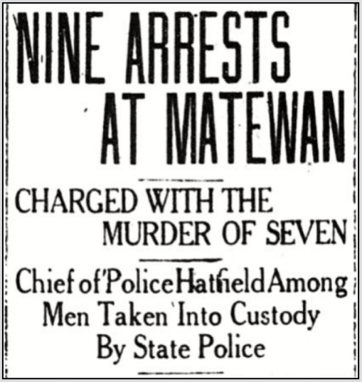 Sid Hatfield Plus Arrested, Whlg Int p1, May 25, 1920