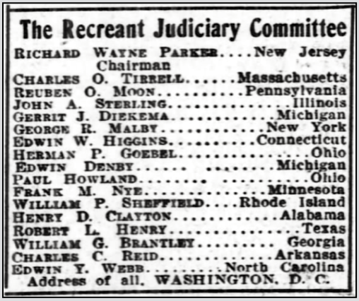 Mex Rev, Recreant Judges, AtR p1, May 14, 1910