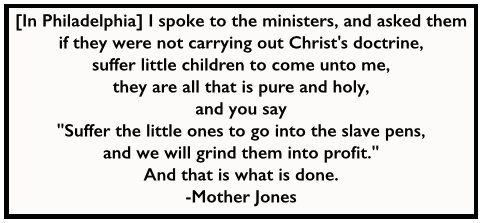 Mother Jones Quote ed, Suffer Little Children, CIR May 14, 1915