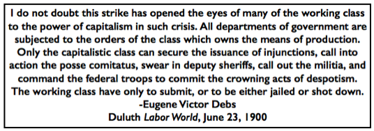 Quote EVD, re St Louis Streetcar Strike Massacre, LW p1, June 23, 1900