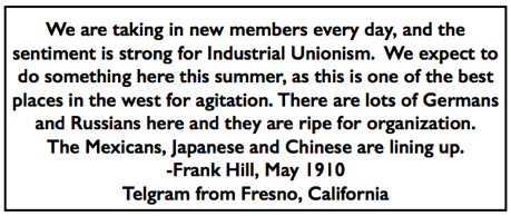 Quote Frank Little, re Fresno FS May, IW p2, June 11, 1910