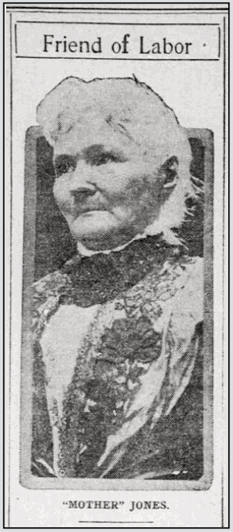 Mother Jones, WDC Tx p5, June 18, 1910